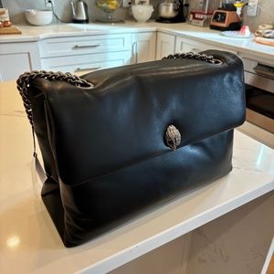 Kurt Geiger London Brand New XXL Kew Leather Crossbody Bag